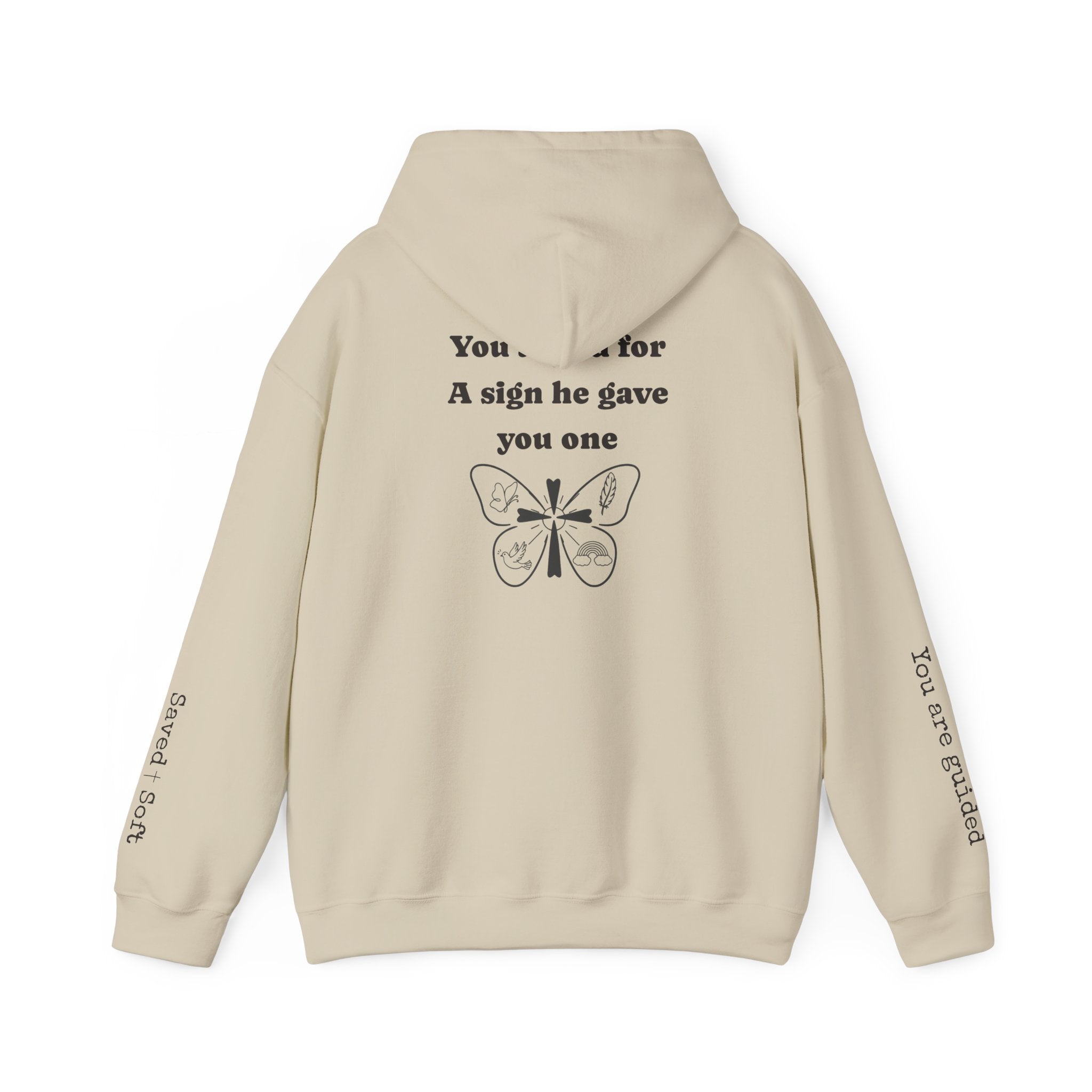 Signs from Heaven Butterfly Hoodie – Memorial Comfort Pullover -A reminder that you’re not alone— even when you’re searching for answers.