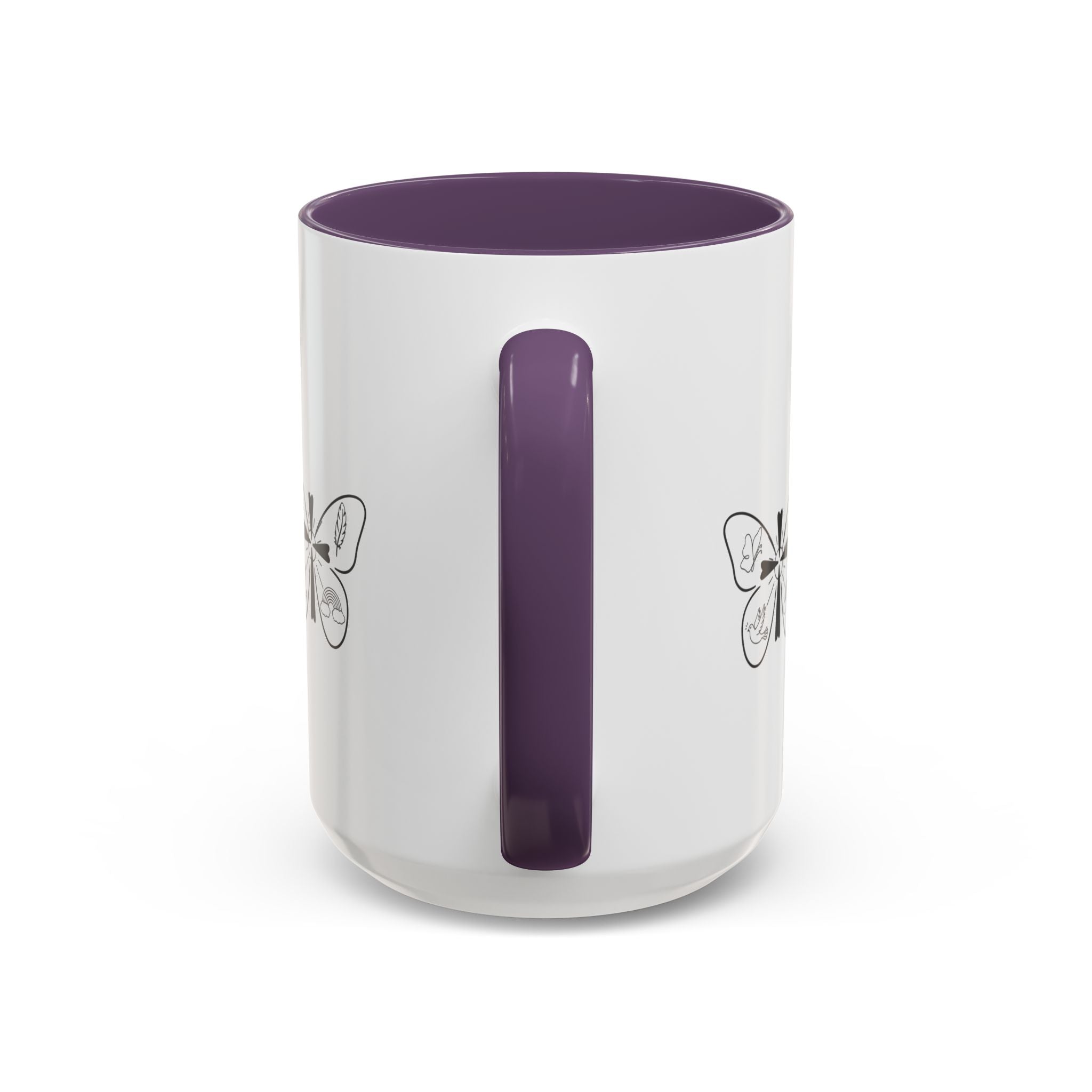 Signs From Heaven Accent Coffee Mug — "Faith Is Good For The Soul" Inspirational Gift (11/15 oz)