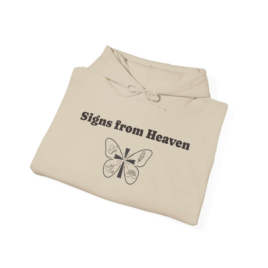 Signs from Heaven Butterfly Hoodie – Memorial Comfort Pullover -A reminder that you’re not alone— even when you’re searching for answers.