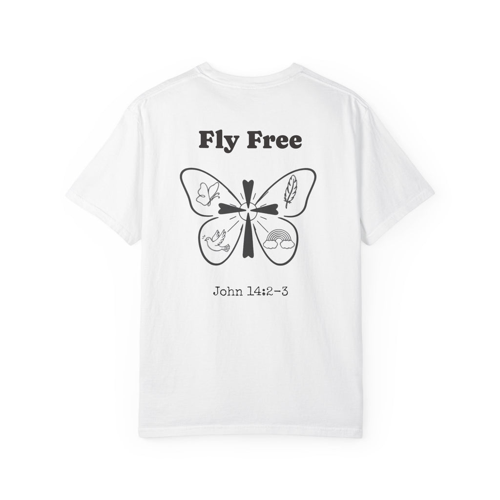 Memorial 'Fly Free' T-shirt — Faith-Inspired Tribute Tee