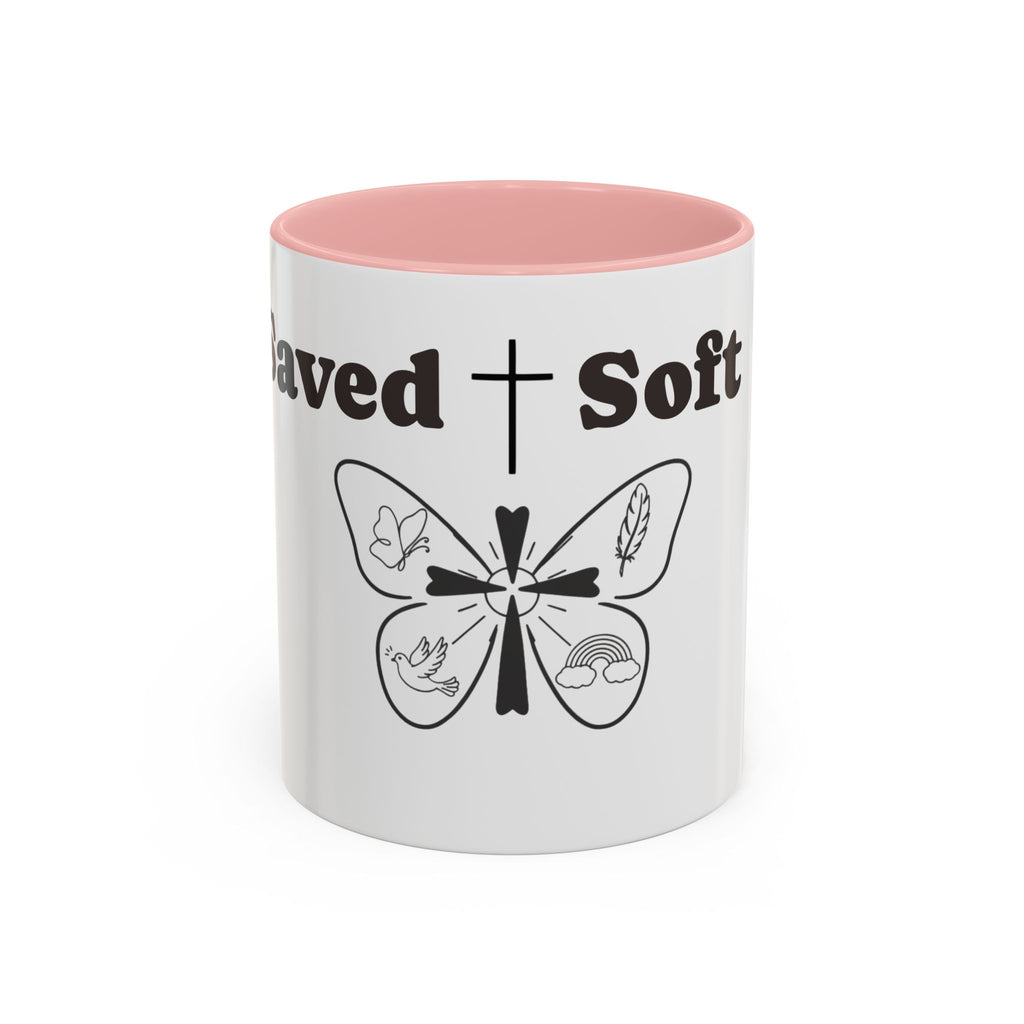 Signs From Heaven Accent Coffee Mug — "Faith Is Good For The Soul" Inspirational Gift (11/15 oz)
