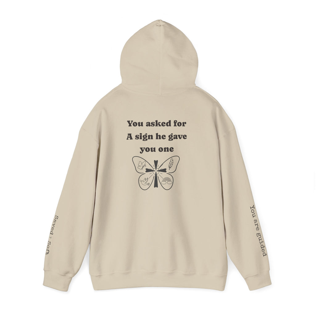 Signs from Heaven Butterfly Hoodie – Memorial Comfort Pullover -A reminder that you’re not alone— even when you’re searching for answers.