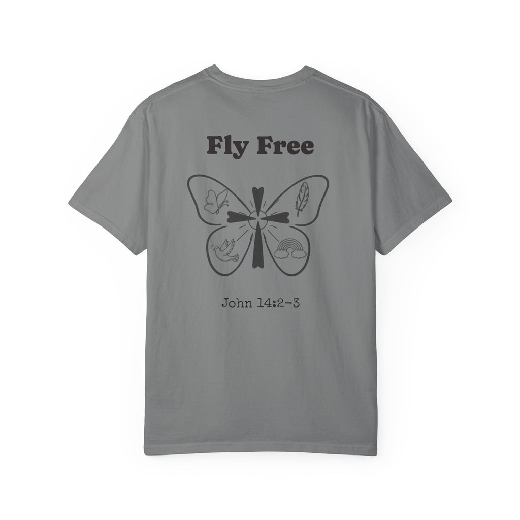Memorial 'Fly Free' T-shirt — Faith-Inspired Tribute Tee