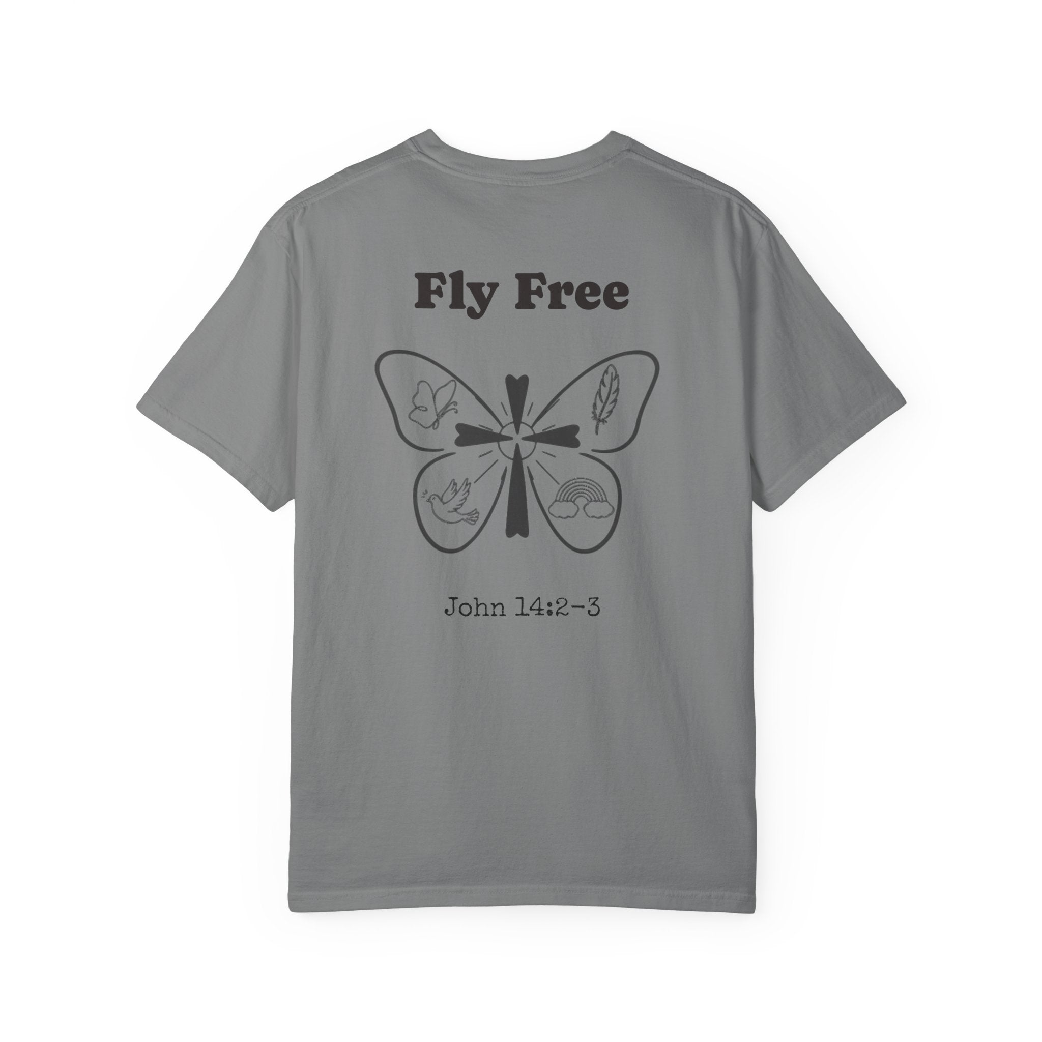 Memorial 'Fly Free' T-shirt — Faith-Inspired Tribute Tee