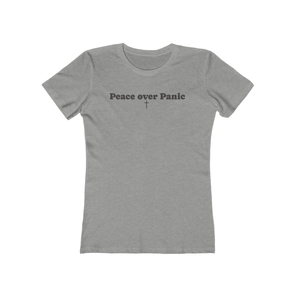 Peace Over Panic Tee – Philippians 4:6 Christian T-Shirt | Faith-Based Apparel