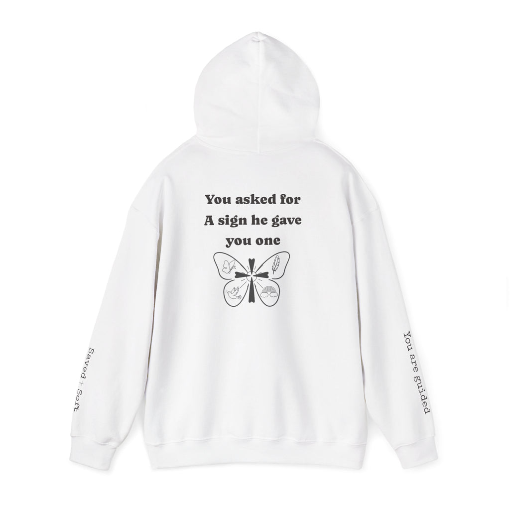 Signs from Heaven Butterfly Hoodie – Memorial Comfort Pullover -A reminder that you’re not alone— even when you’re searching for answers.
