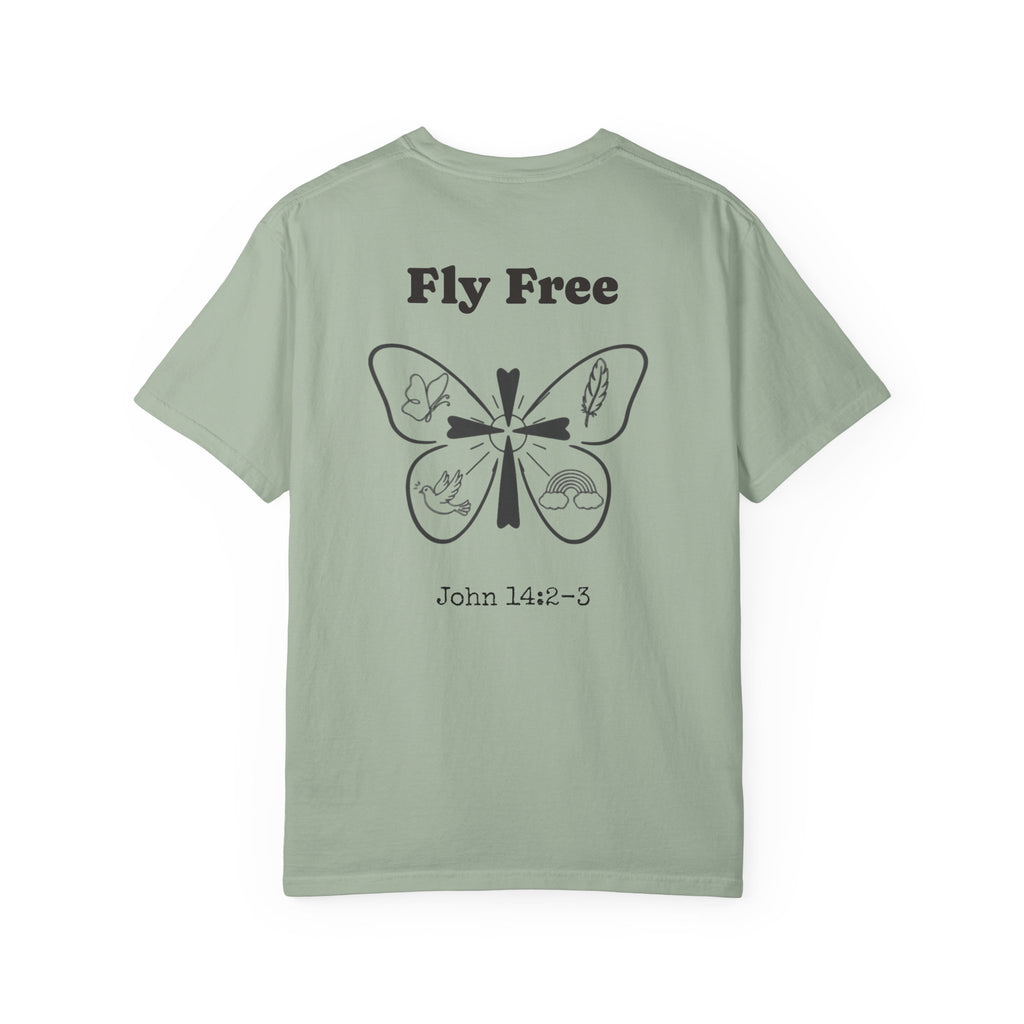 Memorial 'Fly Free' T-shirt — Faith-Inspired Tribute Tee