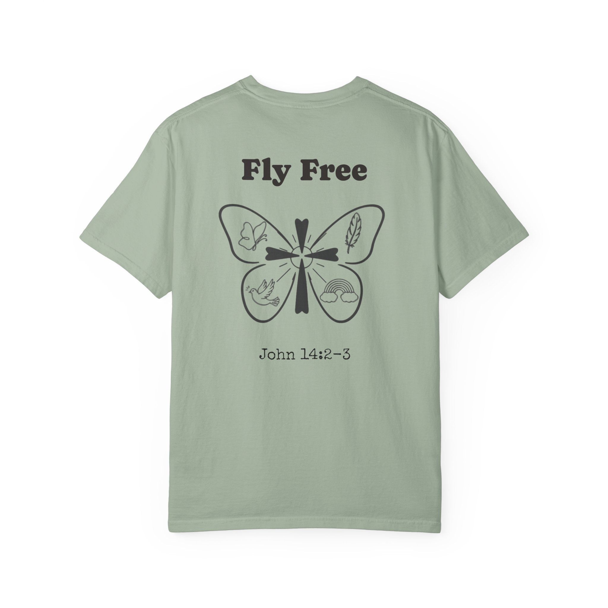 Memorial 'Fly Free' T-shirt — Faith-Inspired Tribute Tee