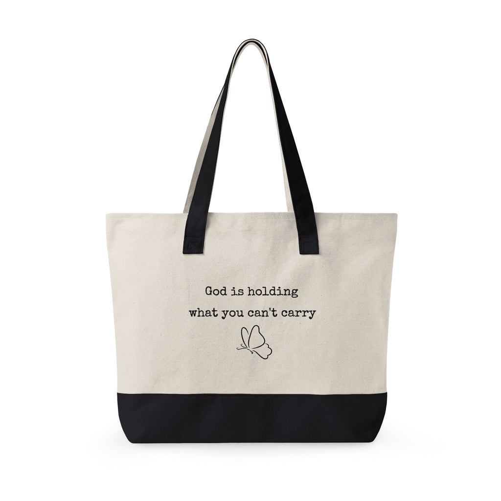 God is holding you tote