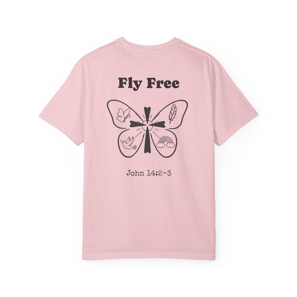 Memorial 'Fly Free' T-shirt — Faith-Inspired Tribute Tee