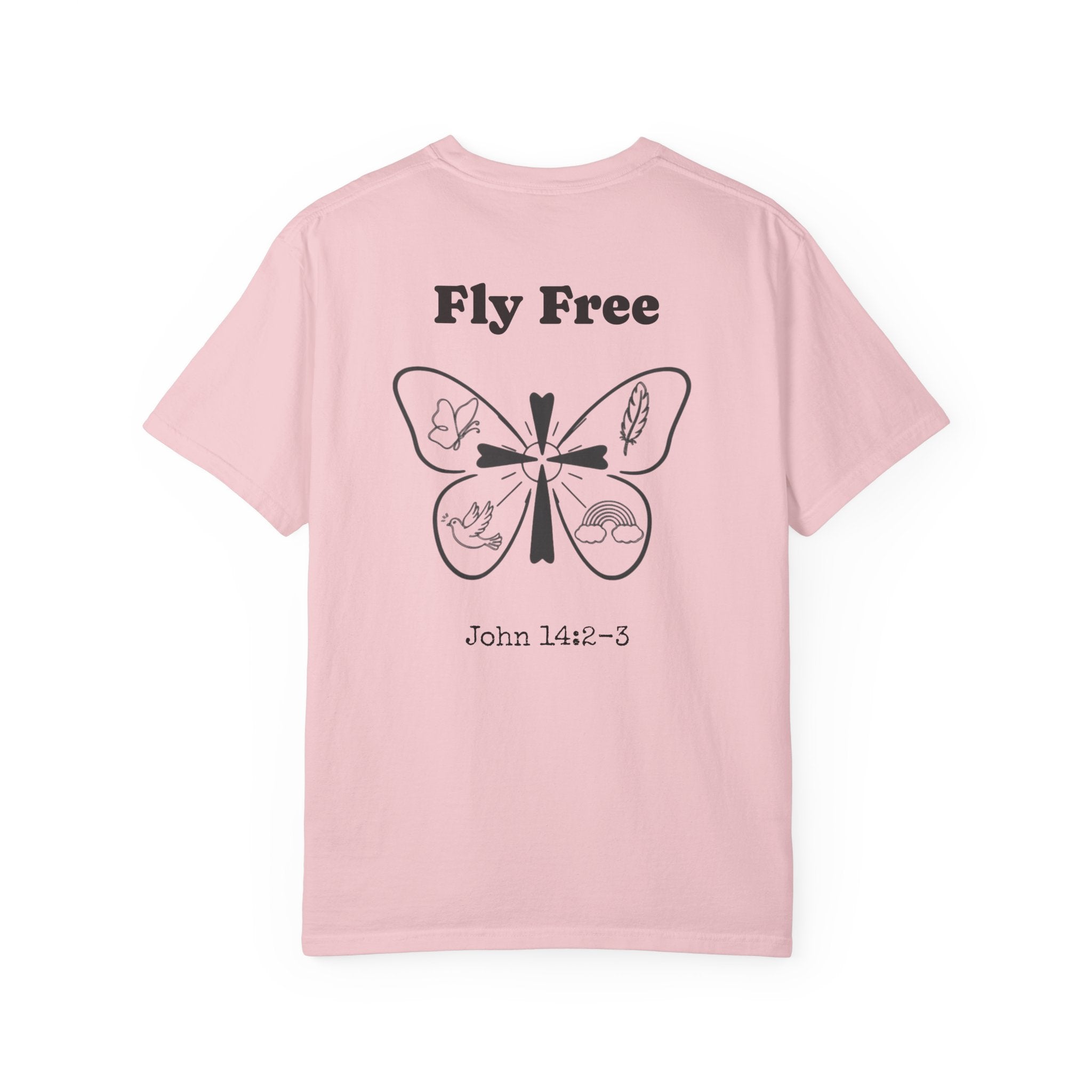 Memorial 'Fly Free' T-shirt — Faith-Inspired Tribute Tee