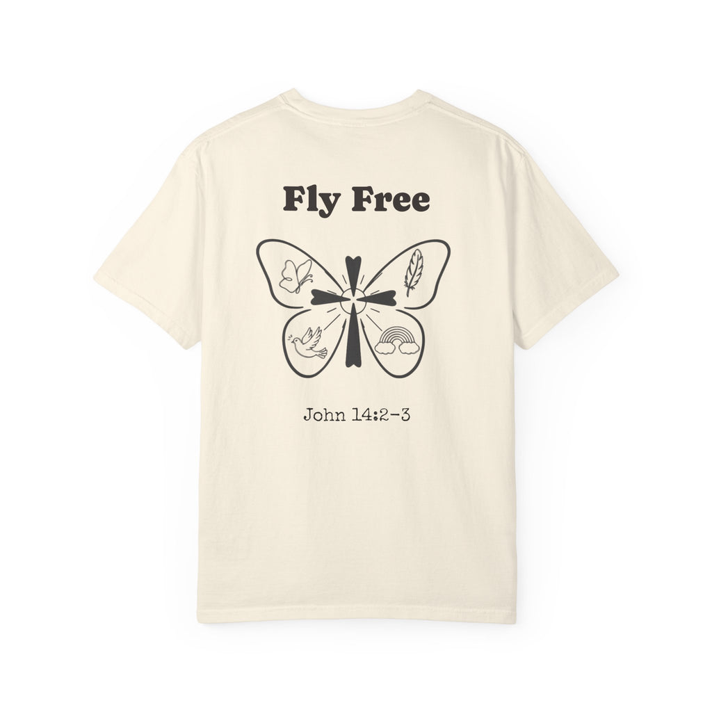 Memorial 'Fly Free' T-shirt — Faith-Inspired Tribute Tee