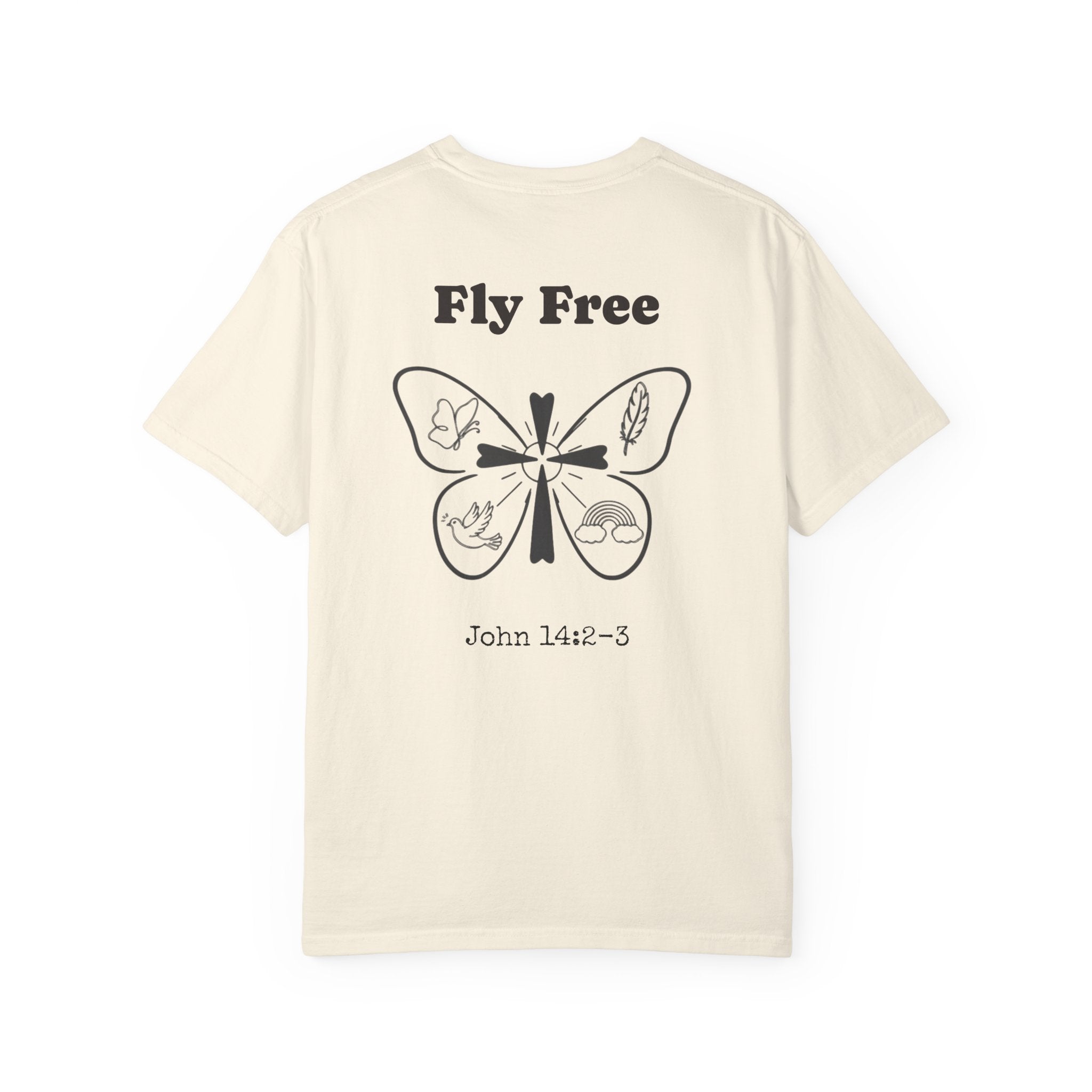Memorial 'Fly Free' T-shirt — Faith-Inspired Tribute Tee