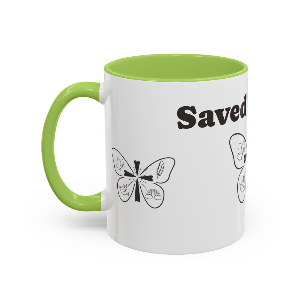 Signs From Heaven Accent Coffee Mug — "Faith Is Good For The Soul" Inspirational Gift (11/15 oz)