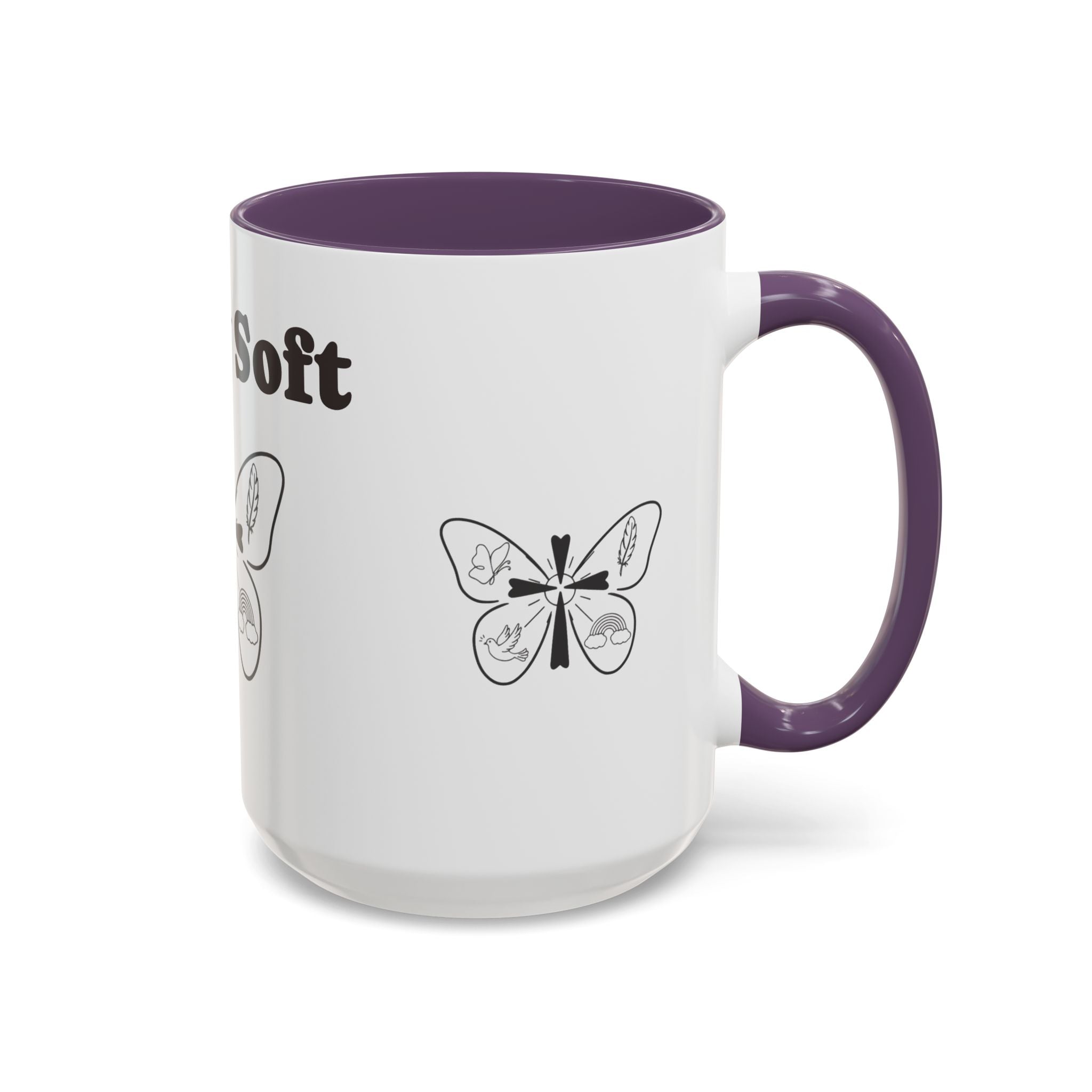 Signs From Heaven Accent Coffee Mug — "Faith Is Good For The Soul" Inspirational Gift (11/15 oz)
