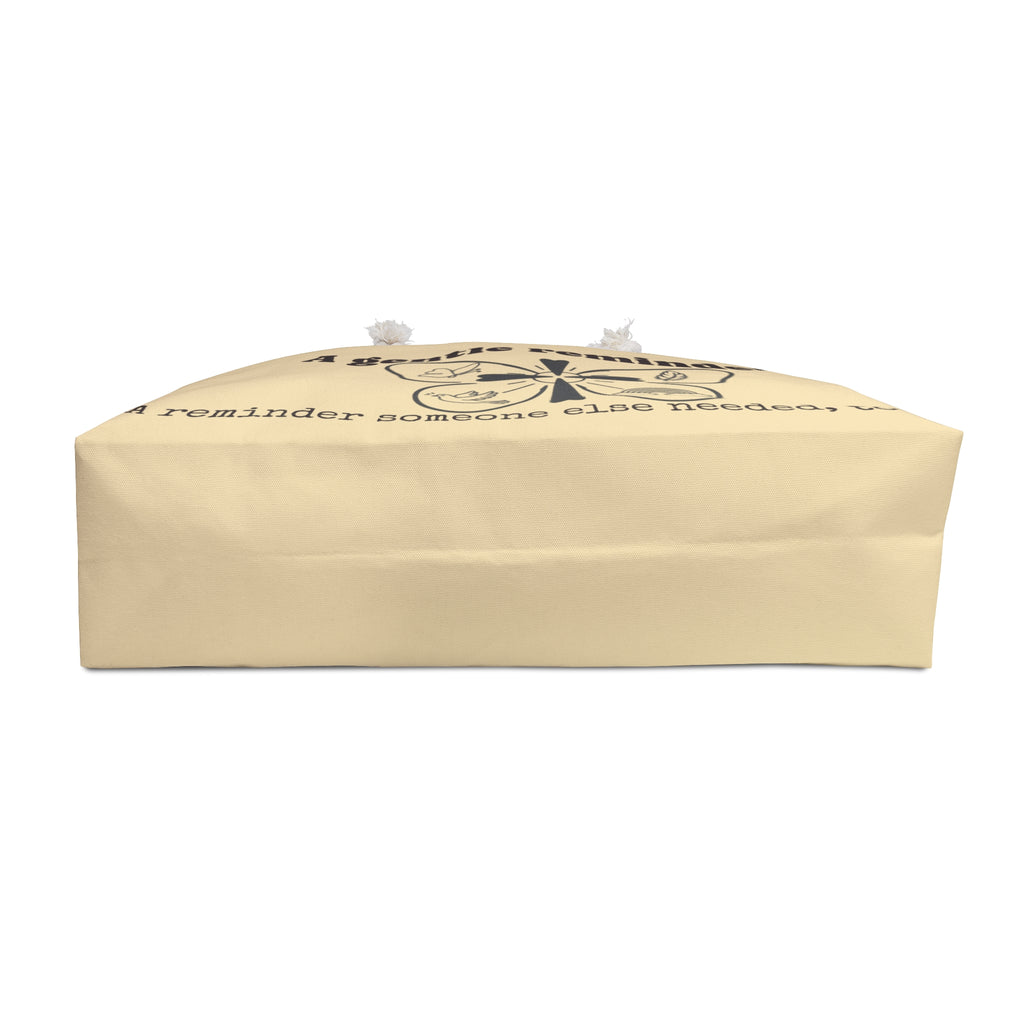 Copy of Weekender Bag — 'A Gentle Reminder' Inspirational Scripture Travel Tote (Colossians 3:12)
