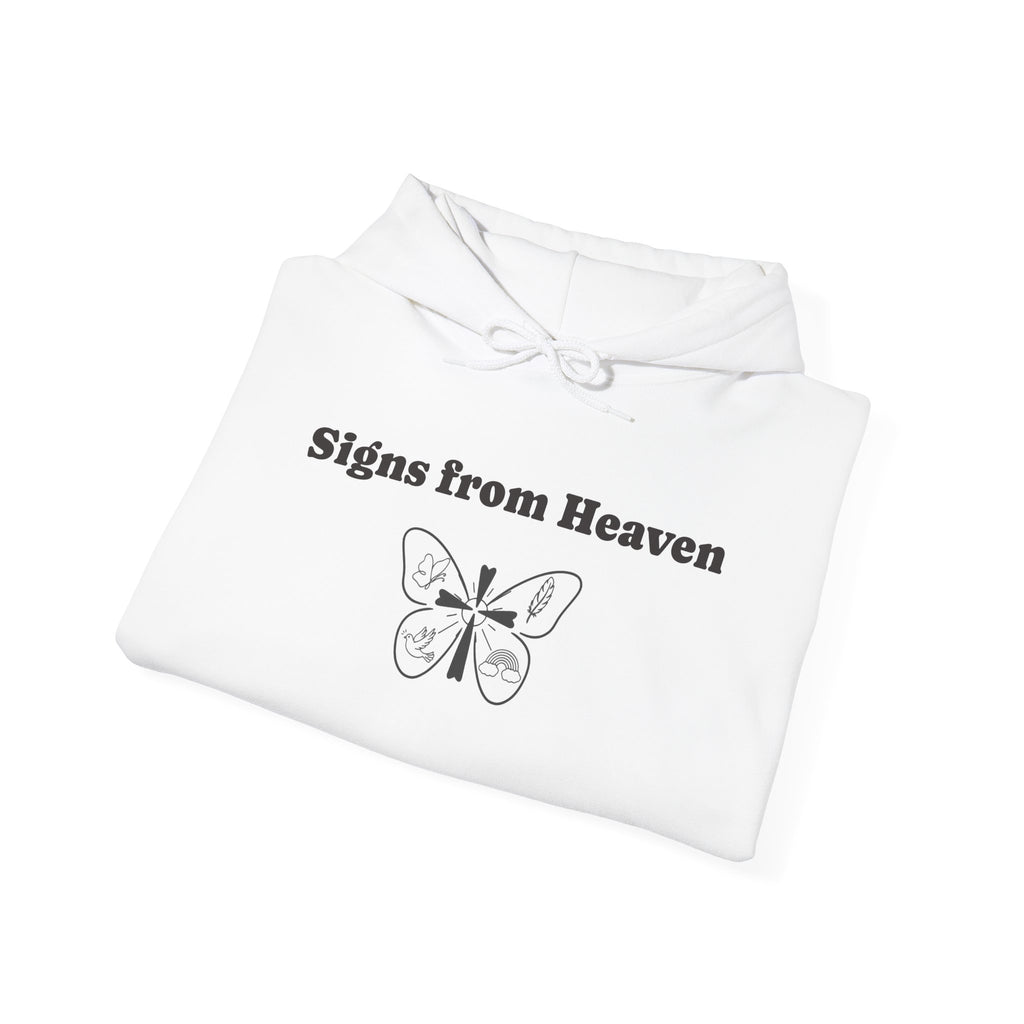 Signs from Heaven Butterfly Hoodie – Memorial Comfort Pullover -A reminder that you’re not alone— even when you’re searching for answers.