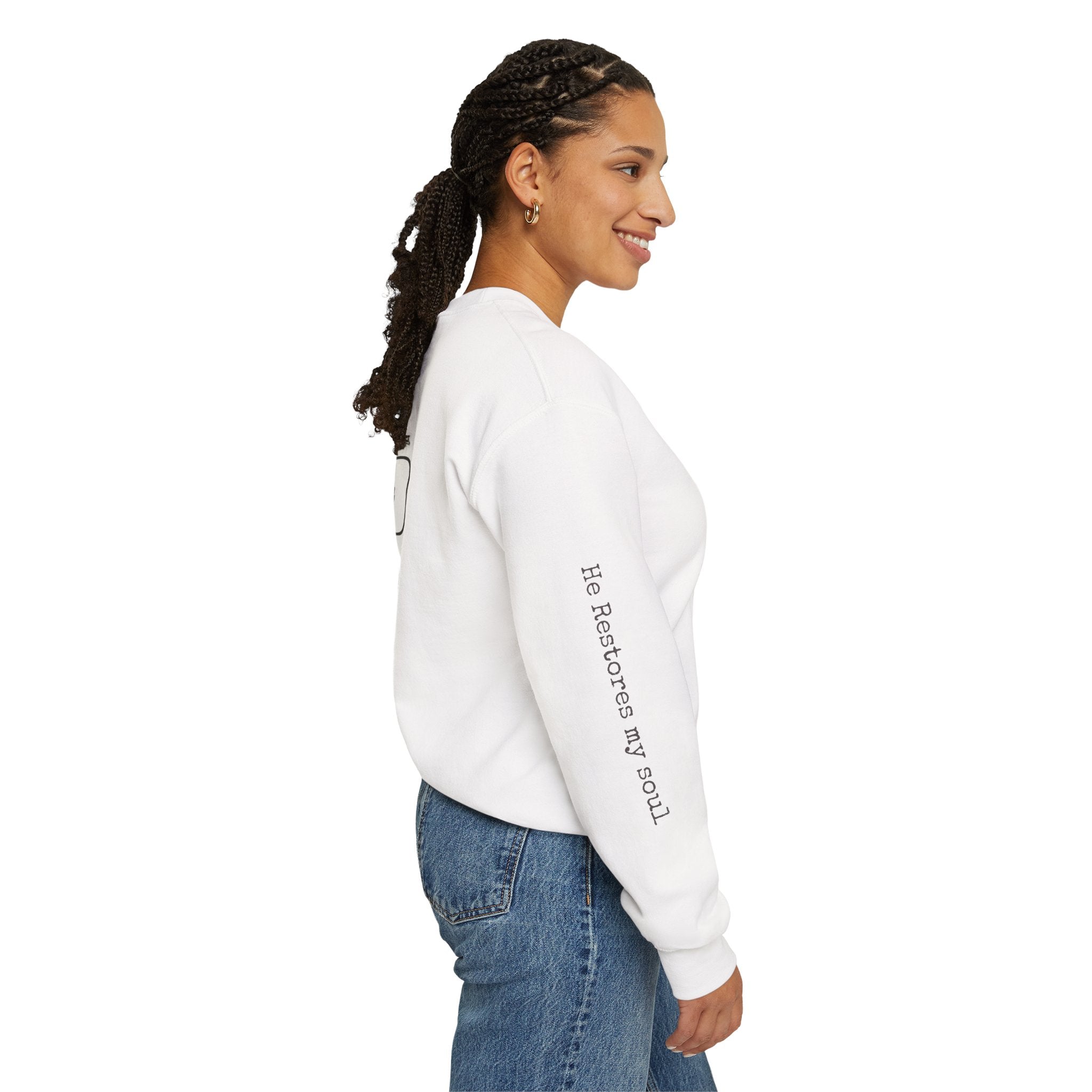 Restored From Within Sweatshirt (Signs From Heaven Collection)