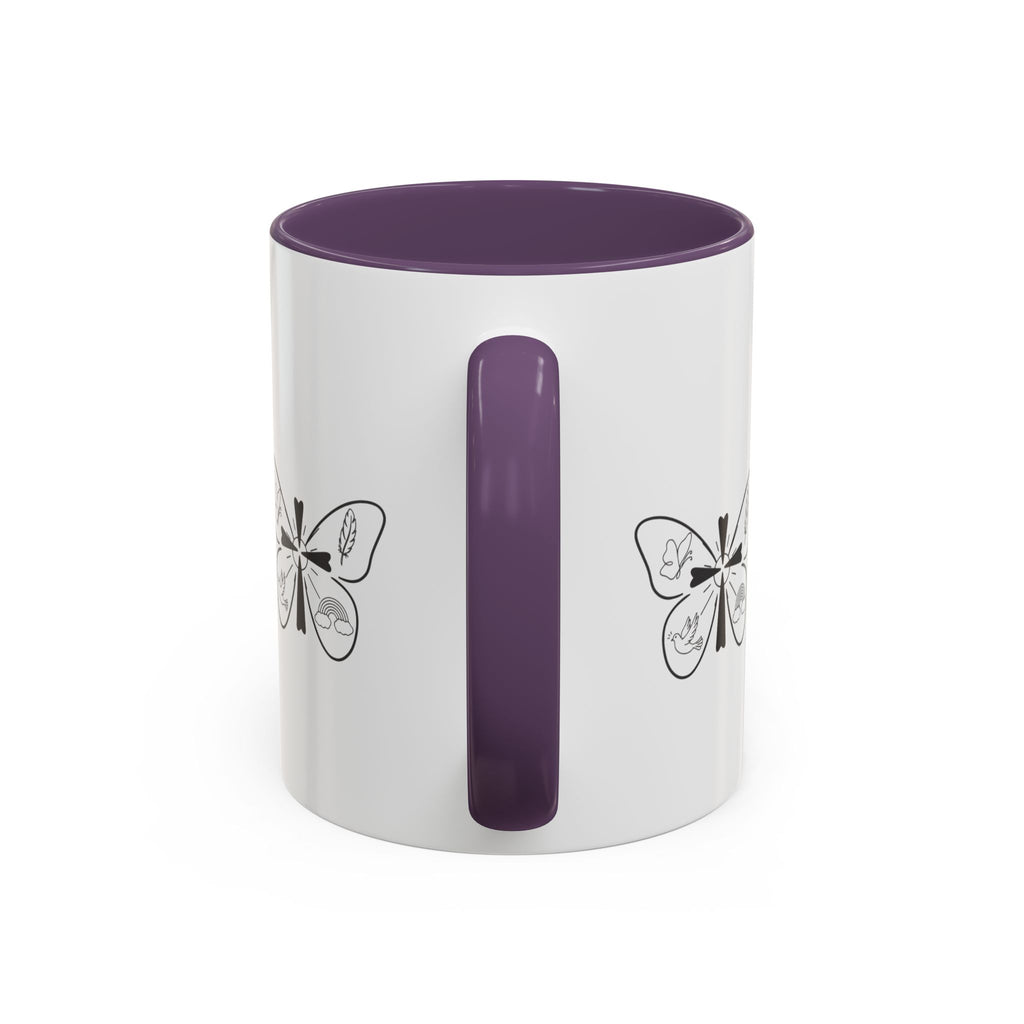 Signs From Heaven Accent Coffee Mug — "Faith Is Good For The Soul" Inspirational Gift (11/15 oz)