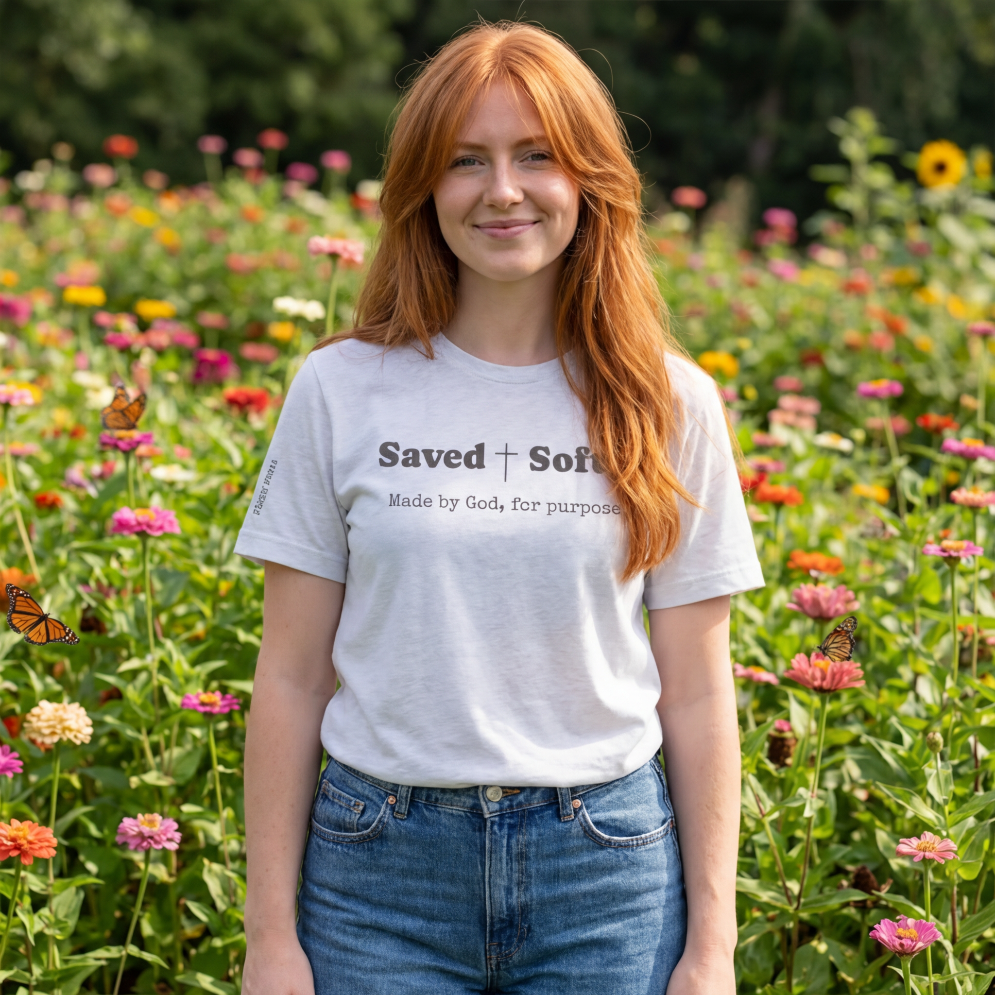 Fearfully & Wonderfully Made Tee – Psalm 139:14 | Christian Faith Shirt. A simple reminder of who you are — created with intention, purpose, and worth