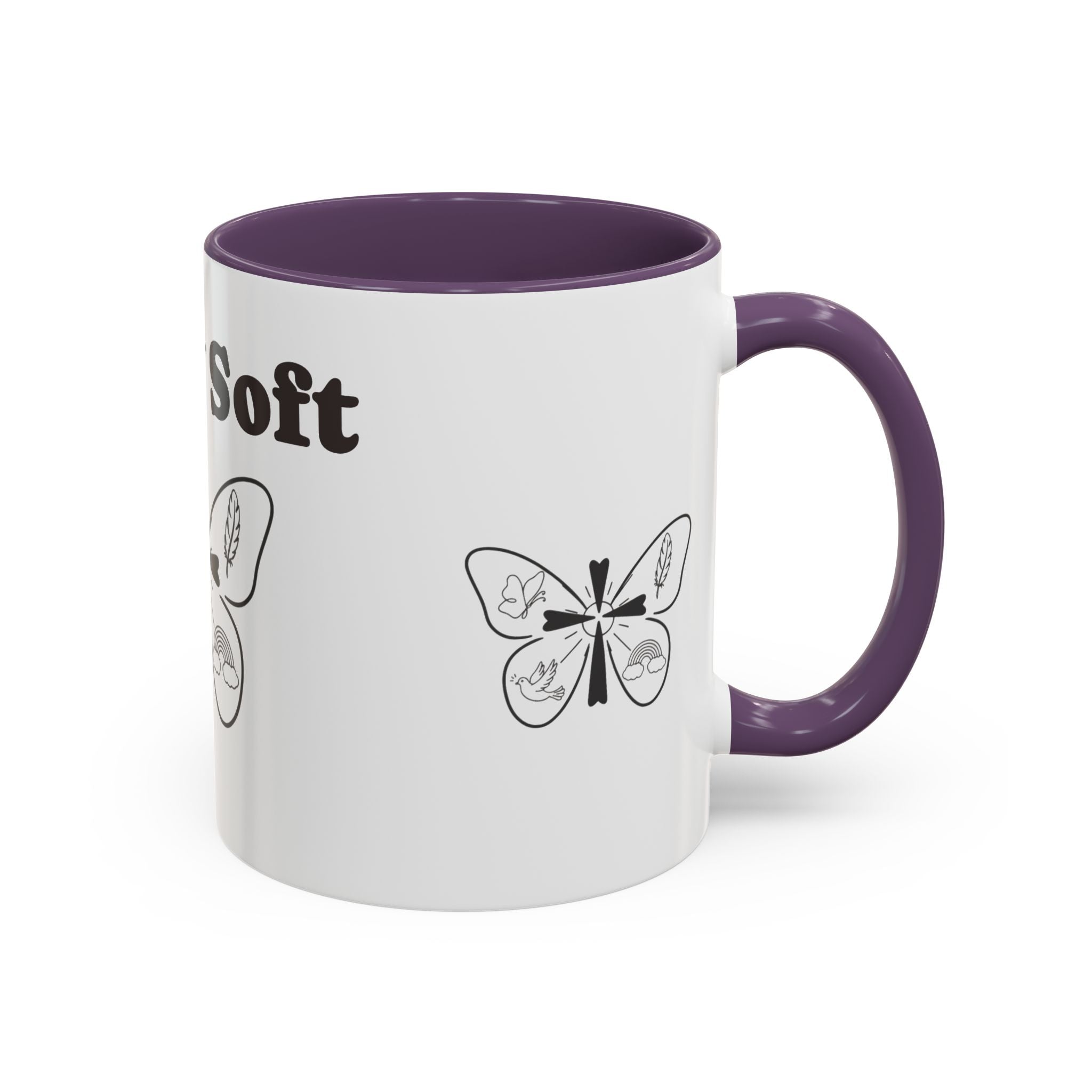 Signs From Heaven Accent Coffee Mug — "Faith Is Good For The Soul" Inspirational Gift (11/15 oz)
