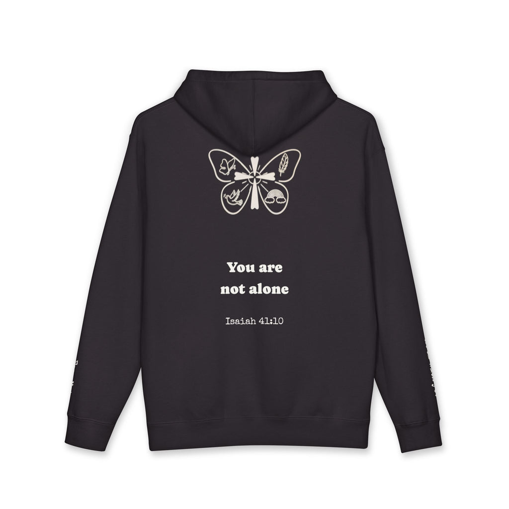 You Are Not Alone Hoodie – Isaiah 41:10 | Signs From Heaven Collection
