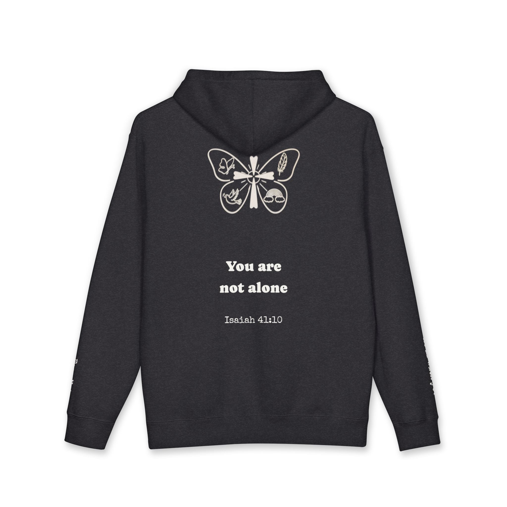 You Are Not Alone Hoodie – Isaiah 41:10 | Signs From Heaven Collection