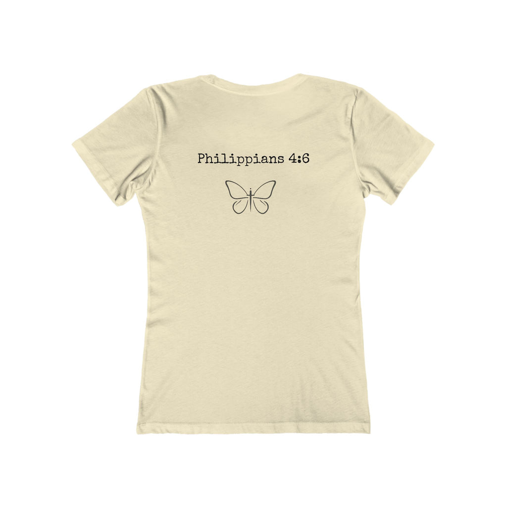 Peace Over Panic Tee – Philippians 4:6 Christian T-Shirt | Faith-Based Apparel