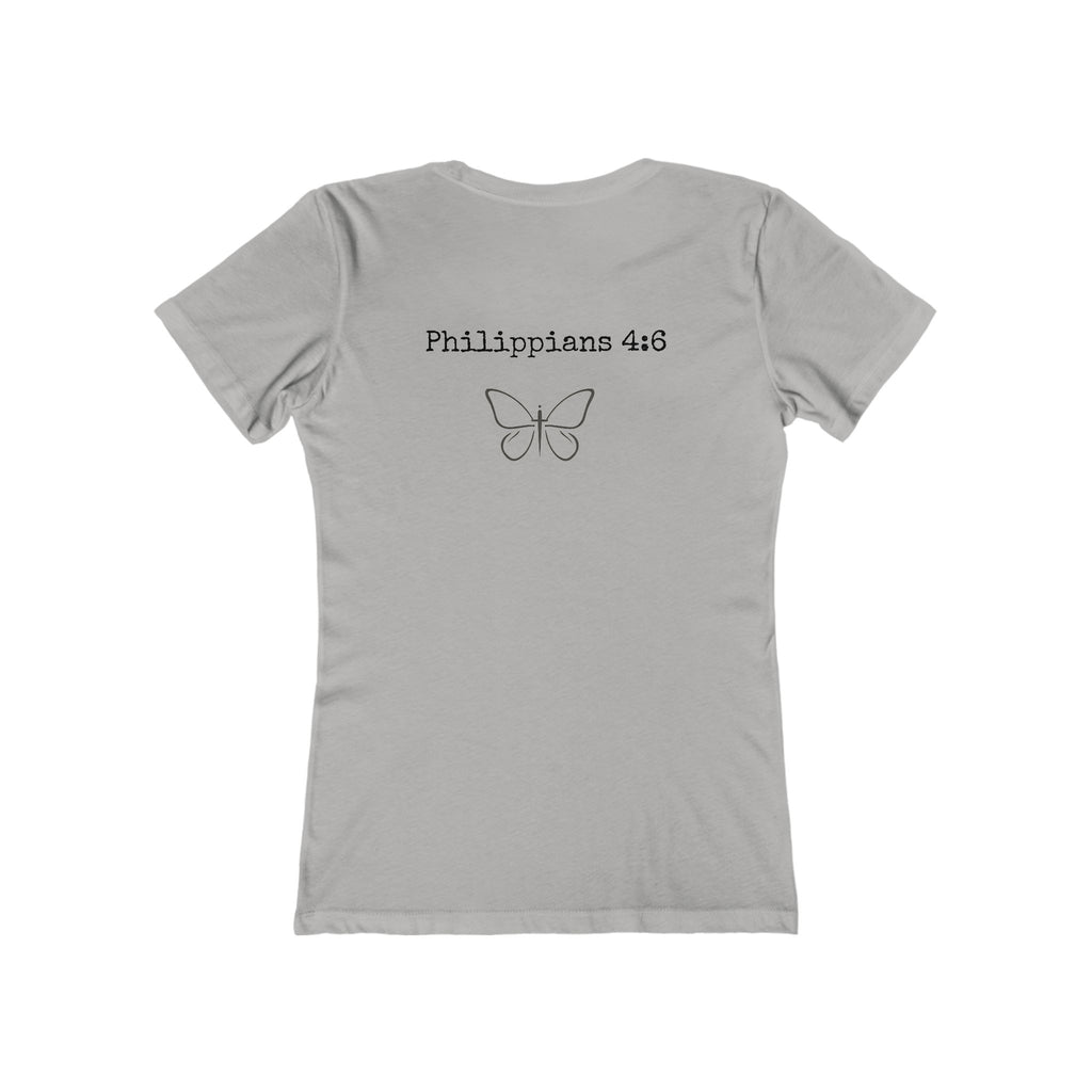 Peace Over Panic Tee – Philippians 4:6 Christian T-Shirt | Faith-Based Apparel