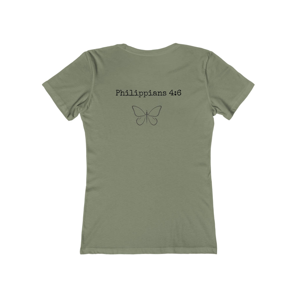 Peace Over Panic Tee – Philippians 4:6 Christian T-Shirt | Faith-Based Apparel