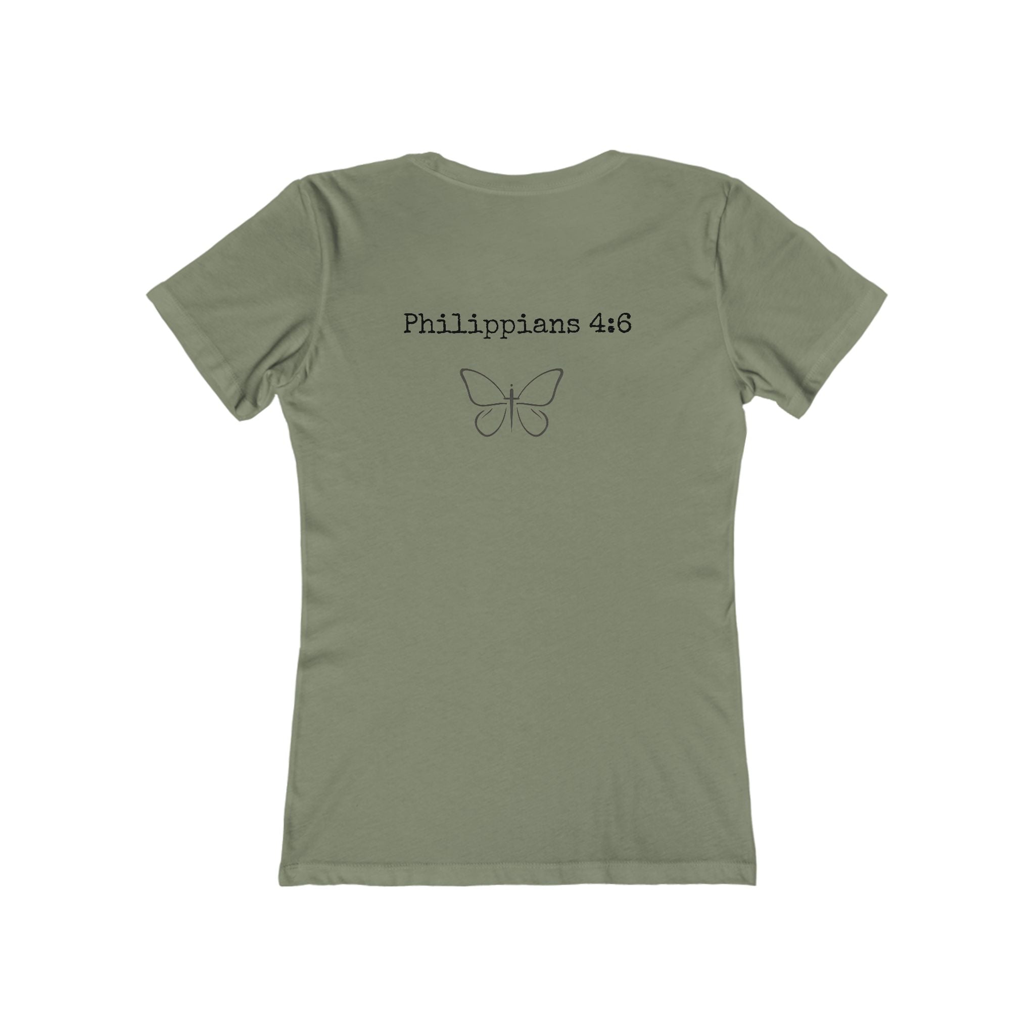 Peace Over Panic Tee – Philippians 4:6 Christian T-Shirt | Faith-Based Apparel
