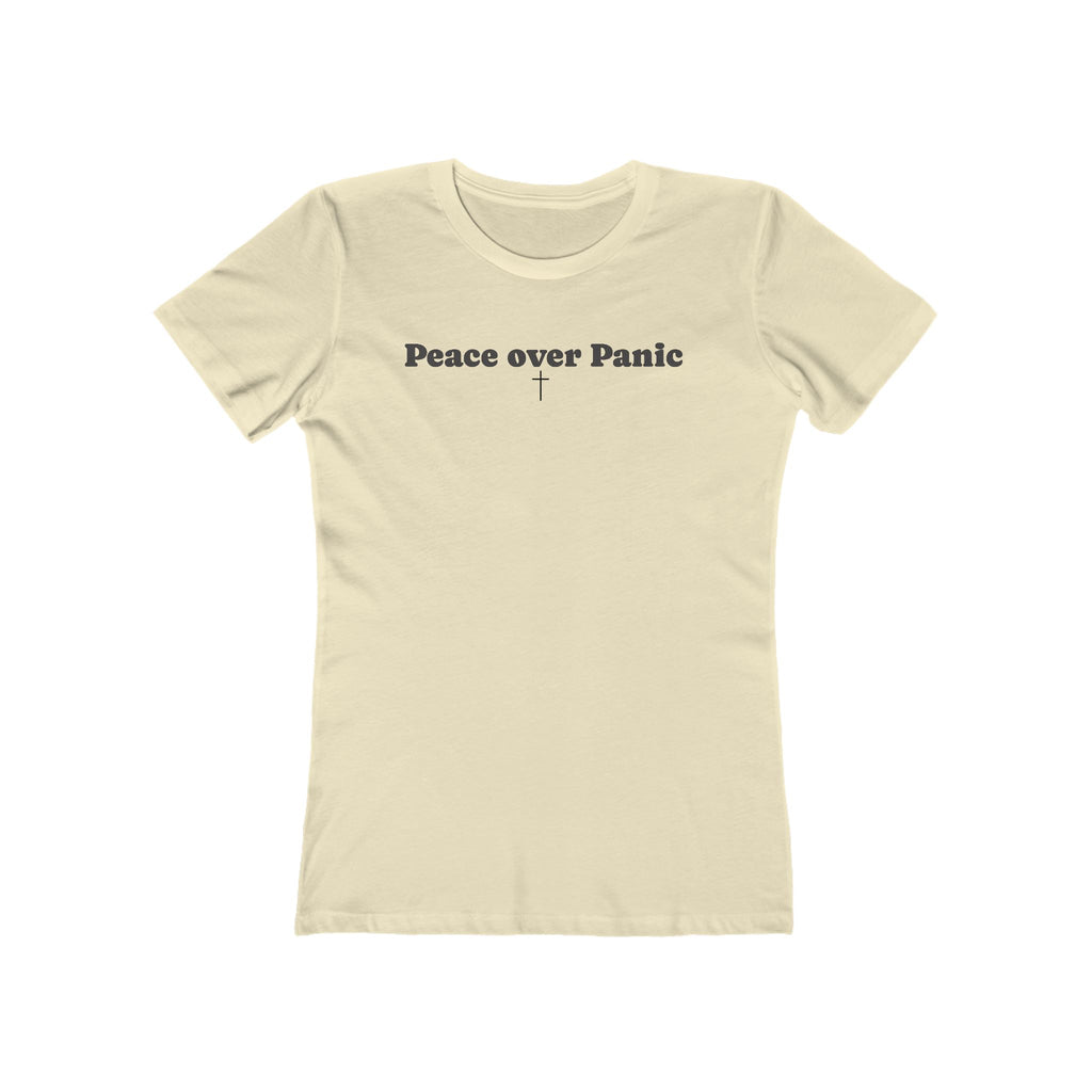 Peace Over Panic Tee – Philippians 4:6 Christian T-Shirt | Faith-Based Apparel