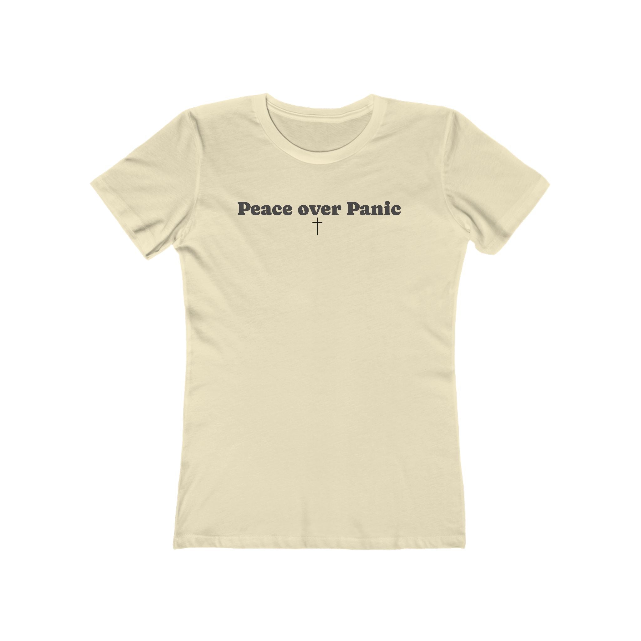 Peace Over Panic Tee – Philippians 4:6 Christian T-Shirt | Faith-Based Apparel