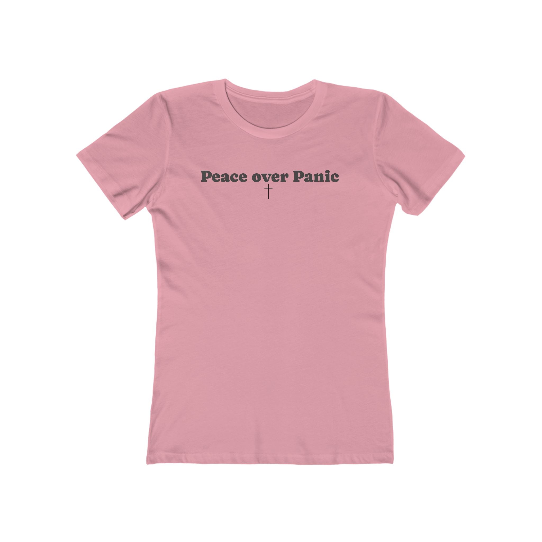 Peace Over Panic Tee – Philippians 4:6 Christian T-Shirt | Faith-Based Apparel