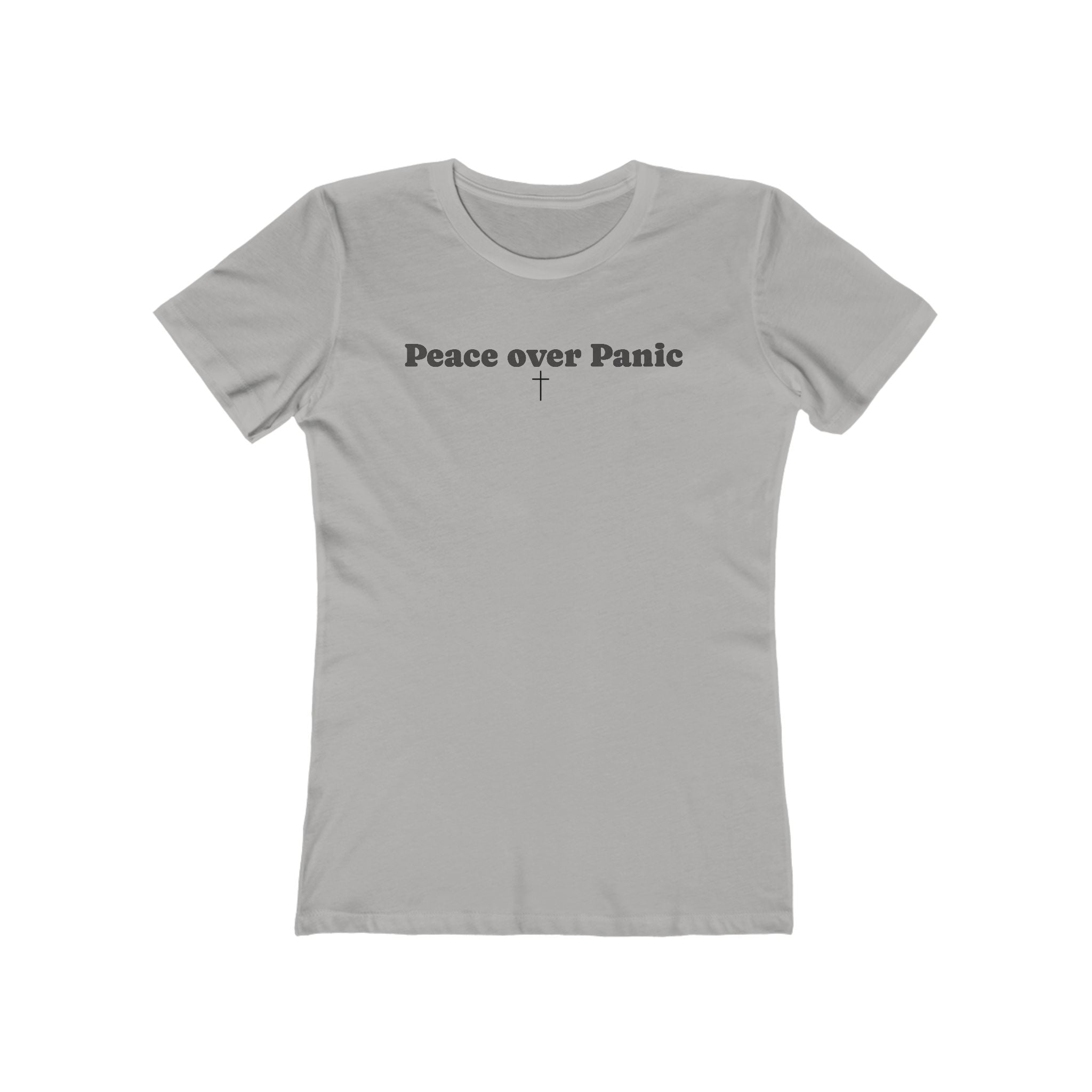 Peace Over Panic Tee – Philippians 4:6 Christian T-Shirt | Faith-Based Apparel