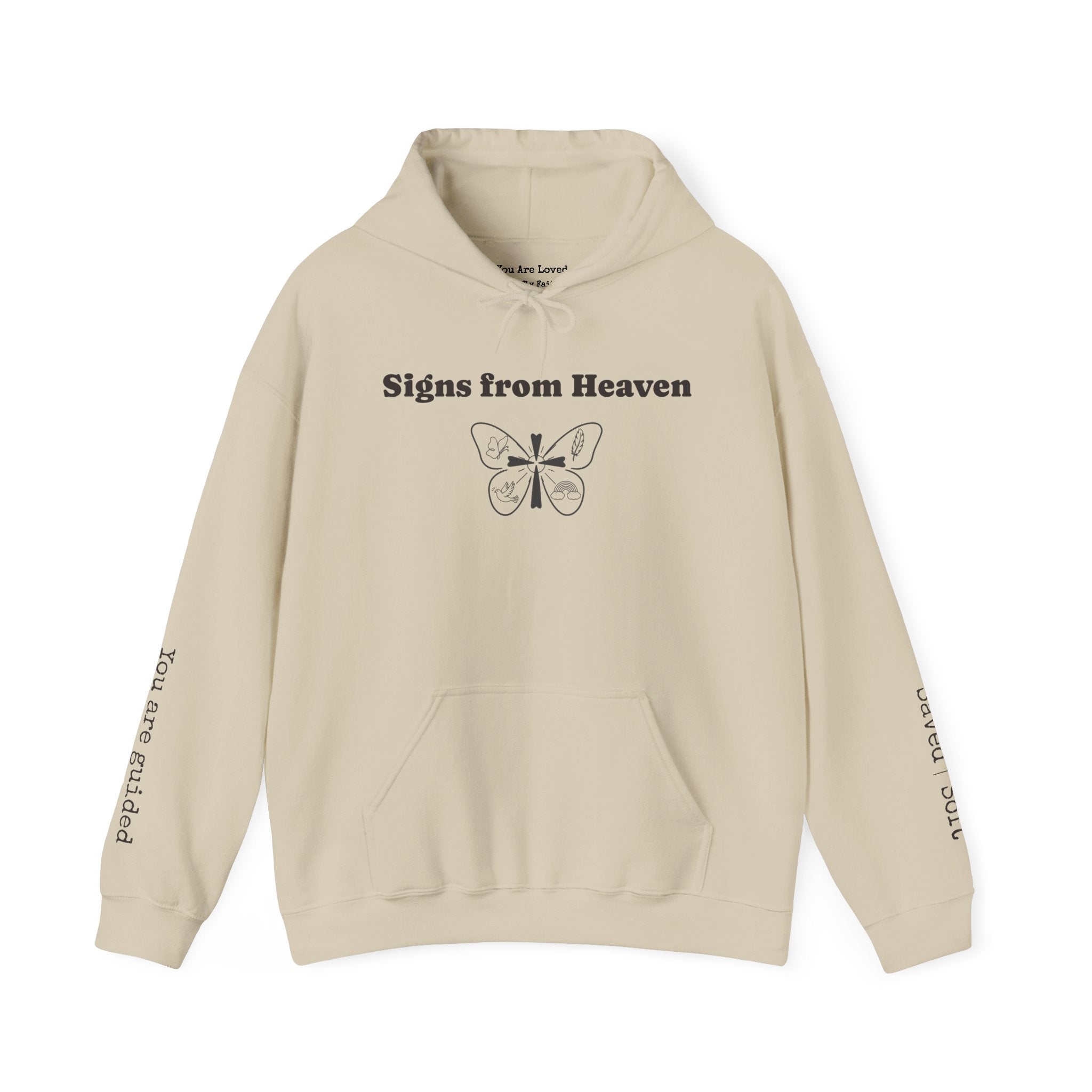 Signs from Heaven Butterfly Hoodie – Memorial Comfort Pullover -A reminder that you’re not alone— even when you’re searching for answers.