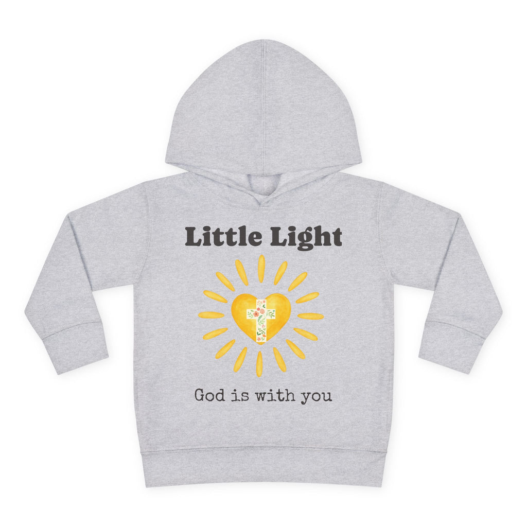Little Light Toddler Hoodie- A soft reminder for the little lights in your life 🤍  Designed to reflect comfort, protection, and the quiet truth that they are never alone.