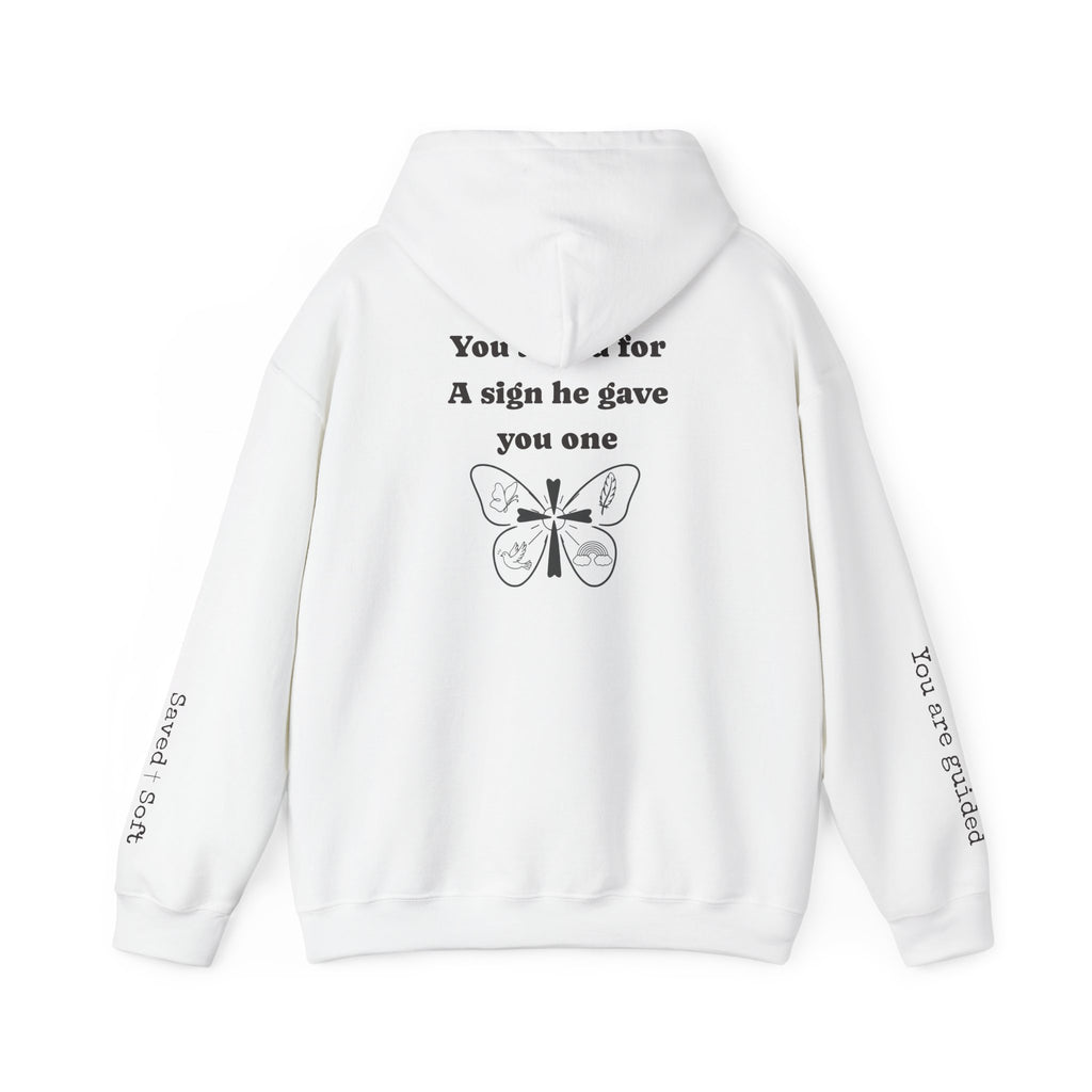 Signs from Heaven Butterfly Hoodie – Memorial Comfort Pullover -A reminder that you’re not alone— even when you’re searching for answers.