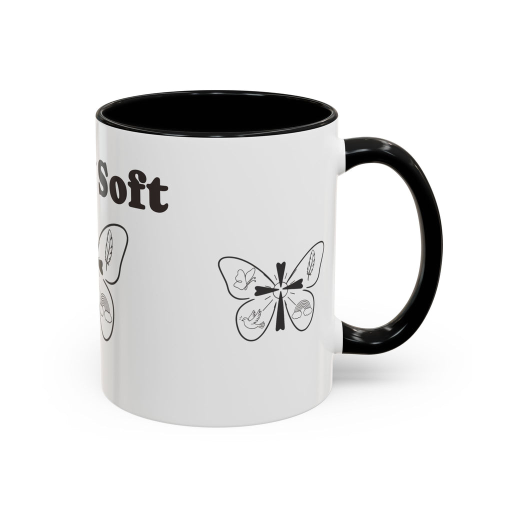 Signs From Heaven Accent Coffee Mug — "Faith Is Good For The Soul" Inspirational Gift (11/15 oz)
