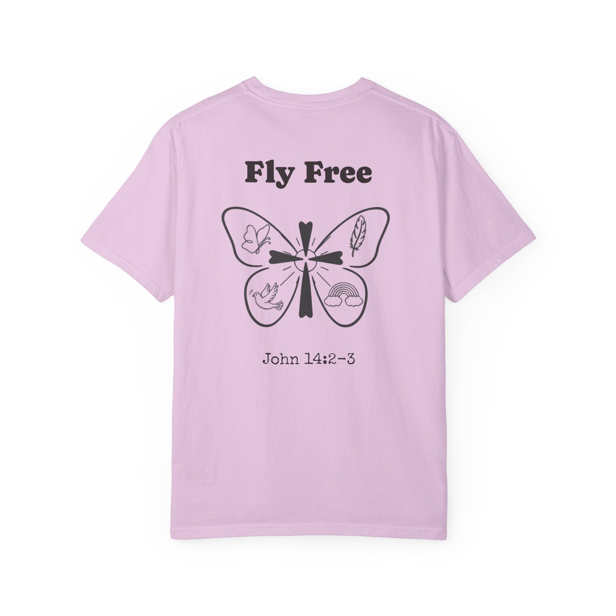 Memorial 'Fly Free' T-shirt — Faith-Inspired Tribute Tee