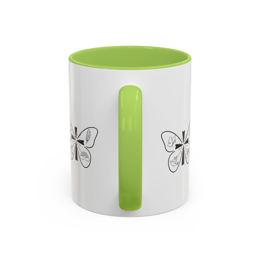 Signs From Heaven Accent Coffee Mug — "Faith Is Good For The Soul" Inspirational Gift (11/15 oz)