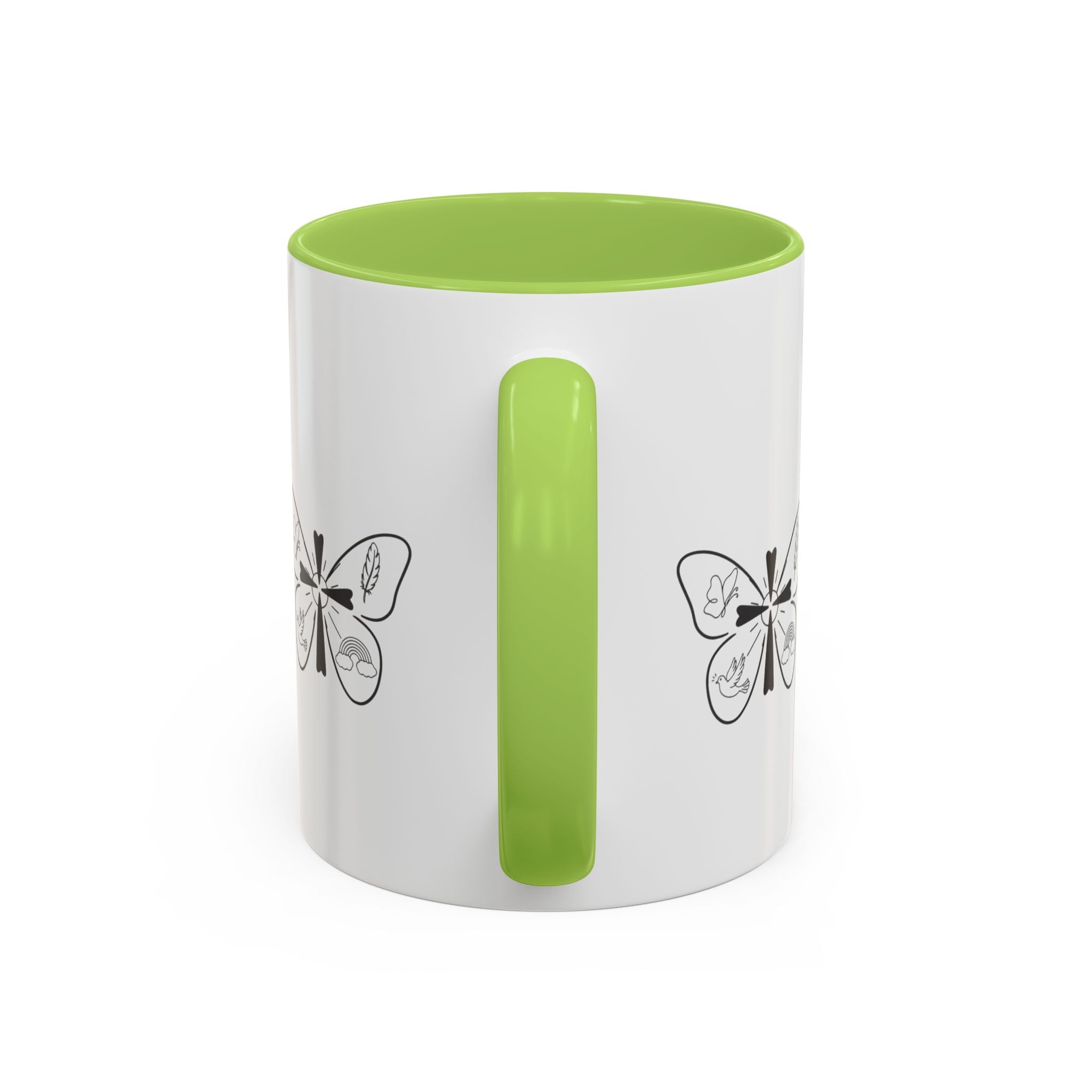 Signs From Heaven Accent Coffee Mug — "Faith Is Good For The Soul" Inspirational Gift (11/15 oz)