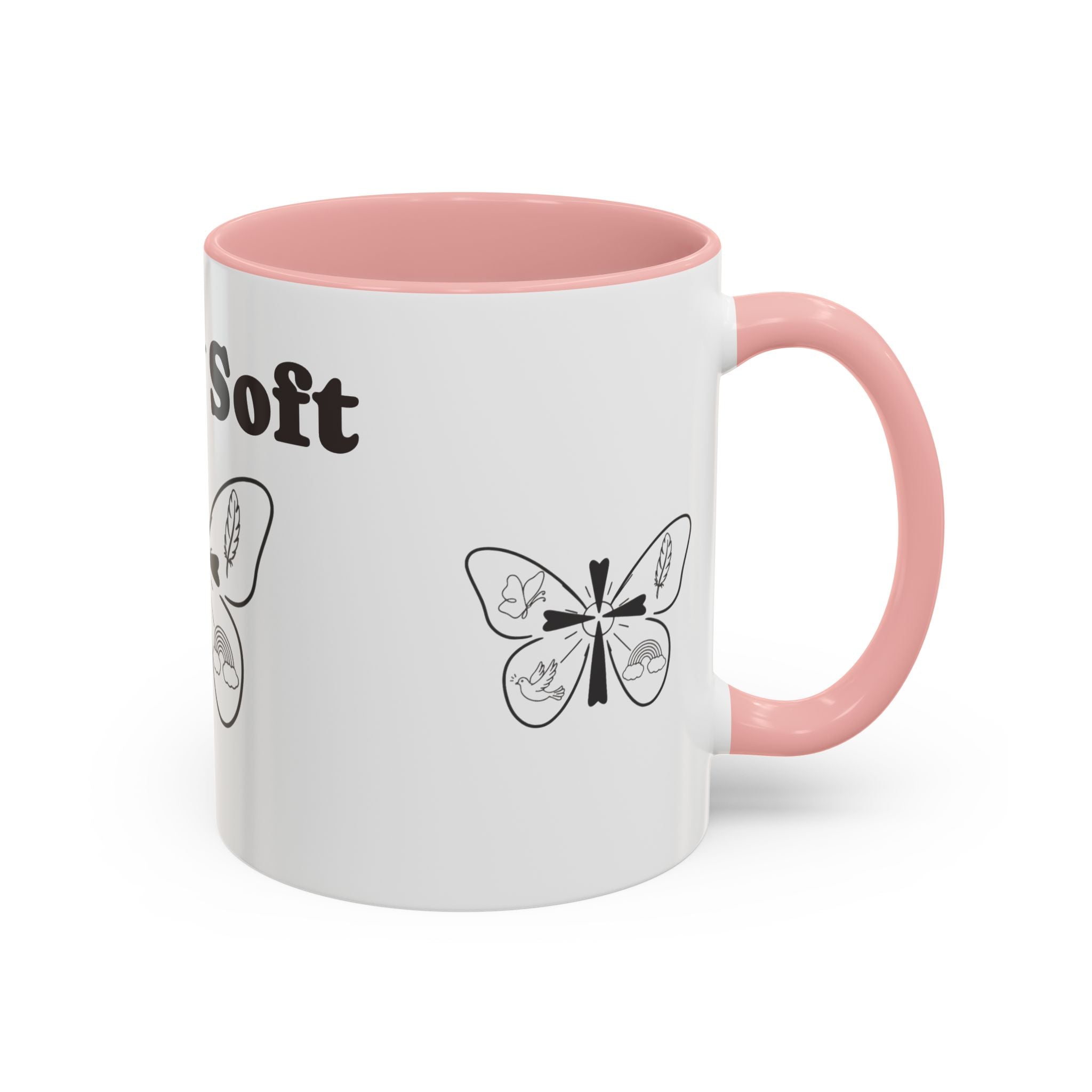 Signs From Heaven Accent Coffee Mug — "Faith Is Good For The Soul" Inspirational Gift (11/15 oz)